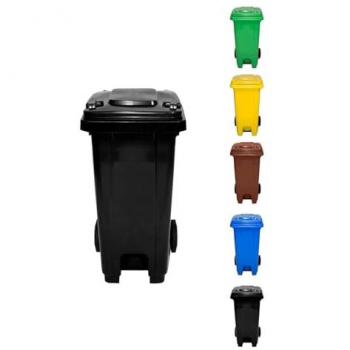 Recipiente 120 l con Pedal y Ruedas – Solución Hospitalaria