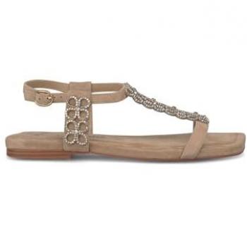 V251916 Sandales ALMA EN PENA – modèle beige pour femmes