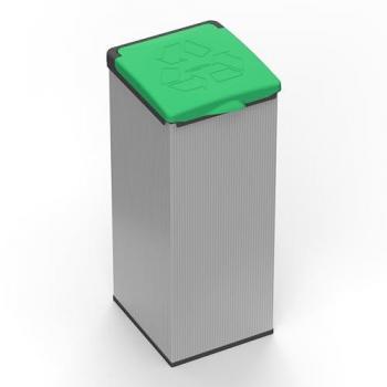Bidone Verde Portasacchi MONGARDI per Spazzatura differenziata
