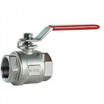 Valvola a sfera in acciaio inox PN64 F/F con maniglia lucchetto 20x27