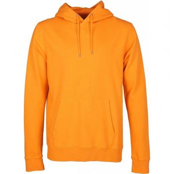 Felpa Classic Green‑Orange, Organica, Capuchino e Colori Saturi