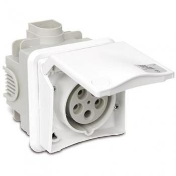 PCE CEE Wandsteckdose 32 A, 400 V, IP44