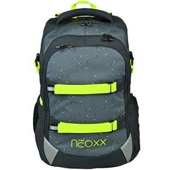 Neoxx Schulrucksack »Active, Boom«, reflektierende Details, aus recycelten PET Flaschen