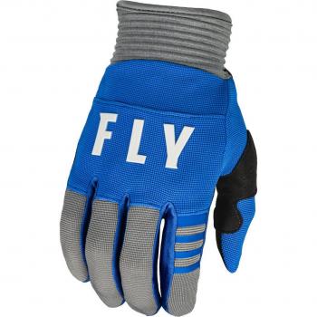 Fly Racing F‑16 2023 Gants de motocross Gris Bleu XL