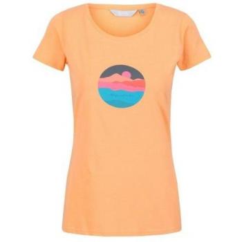 Regatta Ladies Breezed II Sunset T-Shirt (Papaya)