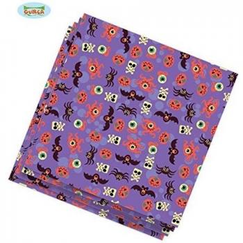 Servilletas de papel lila 33 x 33 cm (20 unidades)