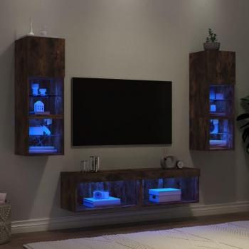 Oakwood LED TV Wall Ensemble