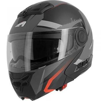 Astone RT 800 Energy Klapphelm Schwarz/Rot XS