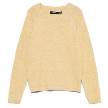 Vero Moda Melierter Goldpullover XL Damen