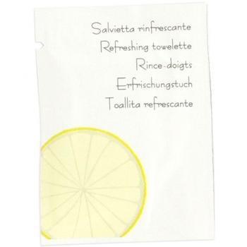 Rince-doigts citron Single Use Fackelmann