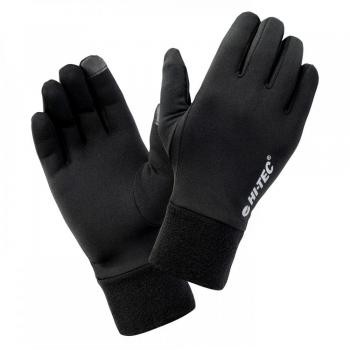 Guanti Hi‑Tec corsa uomo neri Janni taglia XL