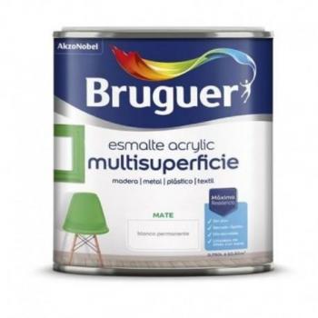 Pintura Esmalte Acrílico Multisuperficie Mate Blanco 2,5 L