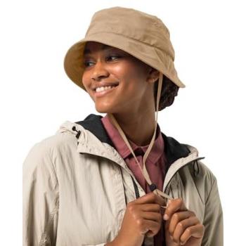 Cappello Jack Wolfskin Sun Marrone Chiaro Grandezza L