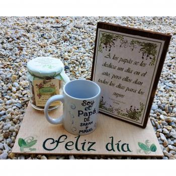Klassisches Vatertags-Set 13 – Handwerklich gefertigt, persönlich widmen