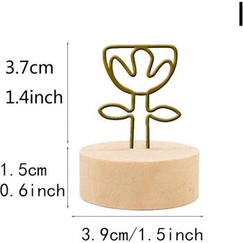 Clip metálico manualidades J6A5401 – diseño pintado