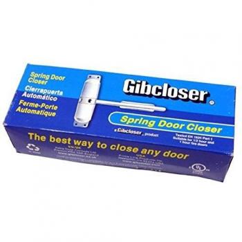 Gibcloser White Automatic Spring Door Closer