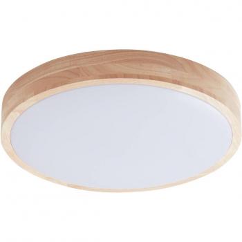 Plafoniera Innes Lindby smart LED bianco Ø 38 cm RGB CCT Tuya