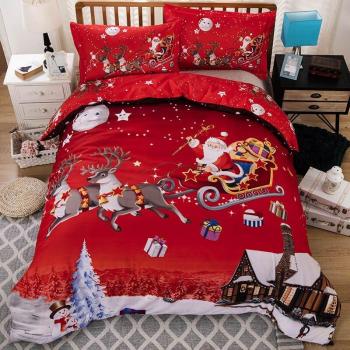 Funda de Almohada Roja Estrella