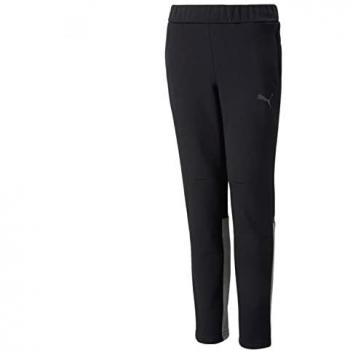 PUMA Kinder Sporthose teamCUP Casuals Jogginghose unisex Schwarz 140