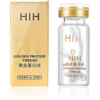 Skwtlv 20pcs Hilos de Proteína Dorada para Anti-Envejecimiento