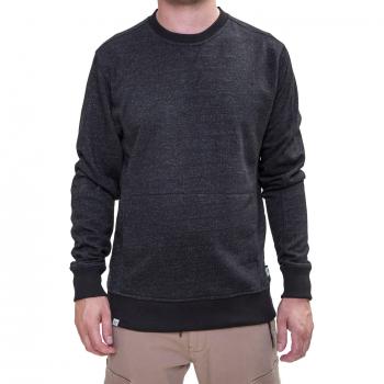 REELL Black Melange Crewneck – Artikel 10-010, Modell 1304-016