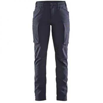 Pantalon de Travail Femme Softshell Hiver 7177 Marine Foncé XL