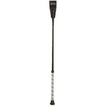 HySCHOOL SureGrip Spiral Whip – 22in, Black
