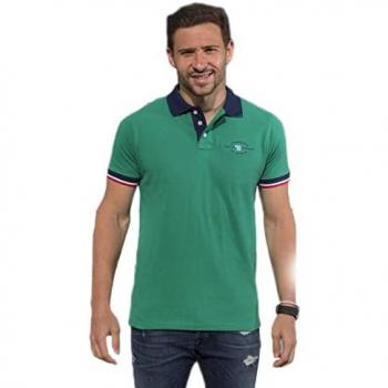 Fuster DropShot Green Short Sleeve Polo – 2XL