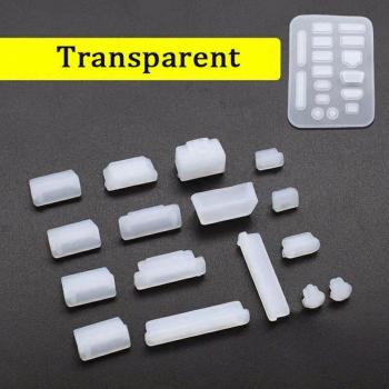 16pcs Colorful USB Dust Plugs for Laptop Protection