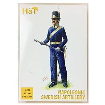 Collection Napoléonique Suédoise – 16 soldats et 4 canons