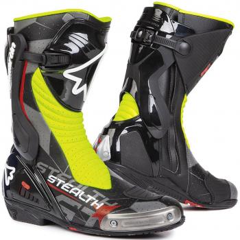 Stylmartin Stealth Evo Air Stivali Moto Nero 45
