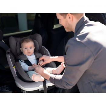 Silla de auto Besafe iZi Twist B i-Size con nido Baby Shell rotatoria 180º
