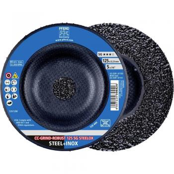 PFERD 64195125 CC-GRIND-ROBUST 125 SG STEELOX Disque abrasif 125 mm Ø de perçage 22.23 mm 10 pc(s)