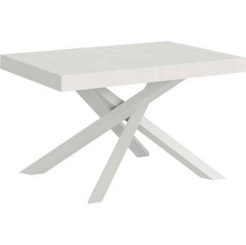 Extensión Volantis 90×100 cm con Estructura Blanca y Acabado Fresno