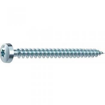 Heco T‑Drivez Fix‑Plus Vite Testa Tondo Ruko TD 6,0x40 Zn‑Bl Vg HP