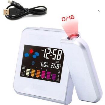 Reloj LED multifuncional con calendario