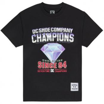 DC Shoes T-Shirt „Home Run“ – Damen, schwarz, 100 % Baumwolle, XL