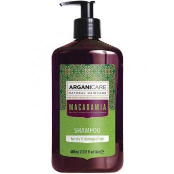 Macadamia Arganicare Shampoo – 400 ml per Capelli Danneggiati