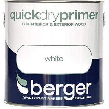 Berger Brilliant White Ultra‑Quick Primer – 750 mL