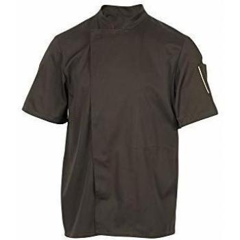 Giacca da cucina unisex corto Nero Cioccolato Robur XL