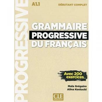 Maïa Grégoire Grammaire Progressive Du Francais Niveau Debutant Complet + Cd
