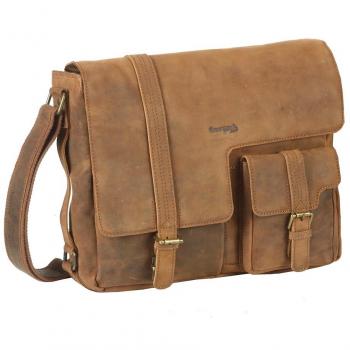 Sac à bandoulière en cuir naturel Montenegro