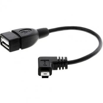 Delock 16 cm Mini USB Male to USB 2.0-A Female OTG Connector