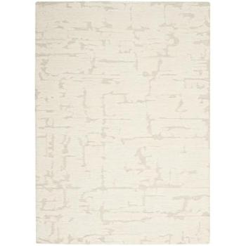 Elegant Cream 240x300 Wool Mat – Hand‑Made, Quick Wash