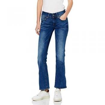 G-Star Midge Mid Waist Bootcut Jeans Faded Blue Women's 34