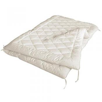 ÖkoPlanet All‑Season‑Bettdecke – Schafwollfüllung, 240 × 220 cm