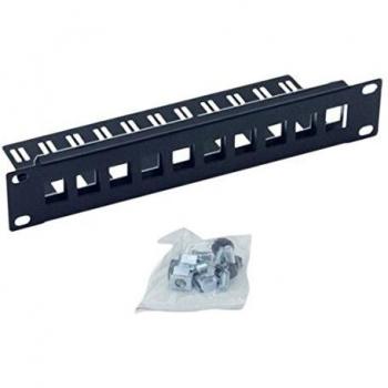 TRITON RAC-PP-X03-C1 Keystone Patch-Panel, 1 HE, grau