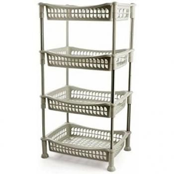 Carrello Cucina 4 Ripiani Bianco