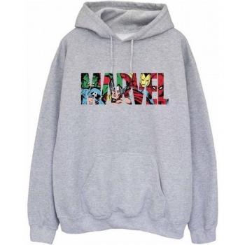 Marvel Comics Felpa Uomo XXL Grigio Cappuccio