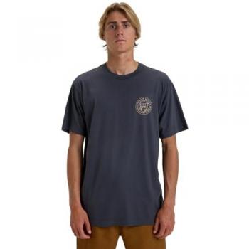 Billabong Maglietta Manica Corta Rotor Fill Indaco S